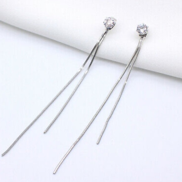 NEW 925 silver/gold plated Earrings - Picture 3 of 6